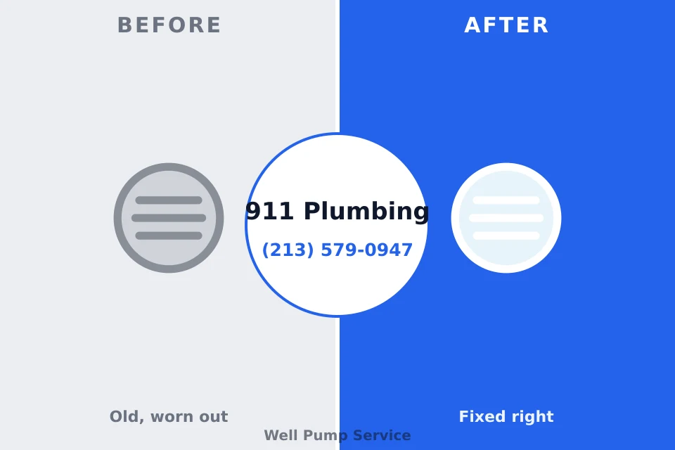 Before and after: plumbing company Augusta, GA
